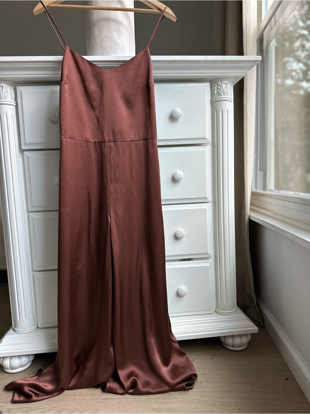 Club Monaco Silk Wide-Leg Jumpsuit